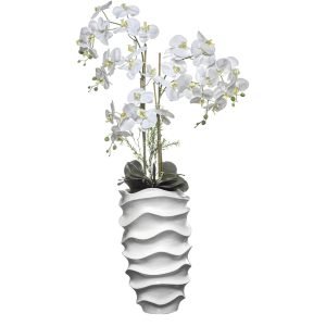 Orquídea Jarra Ondulada Grande