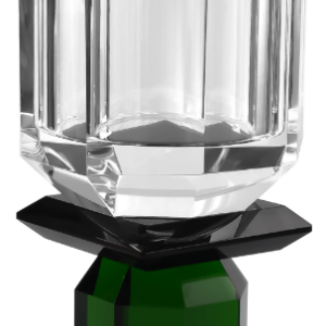 Jarra Cristal Base Preta e Verde (Cópia)